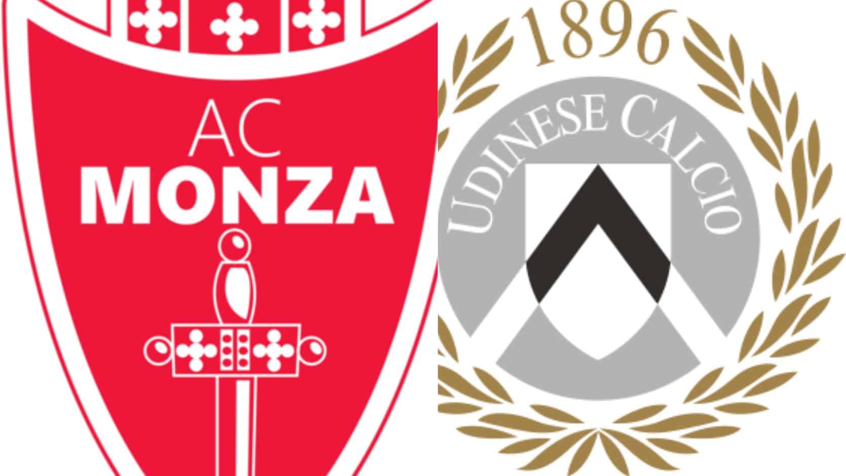 Probabili formzioni Monza Udinese